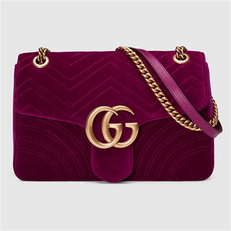 Velvet Gucci Bag 